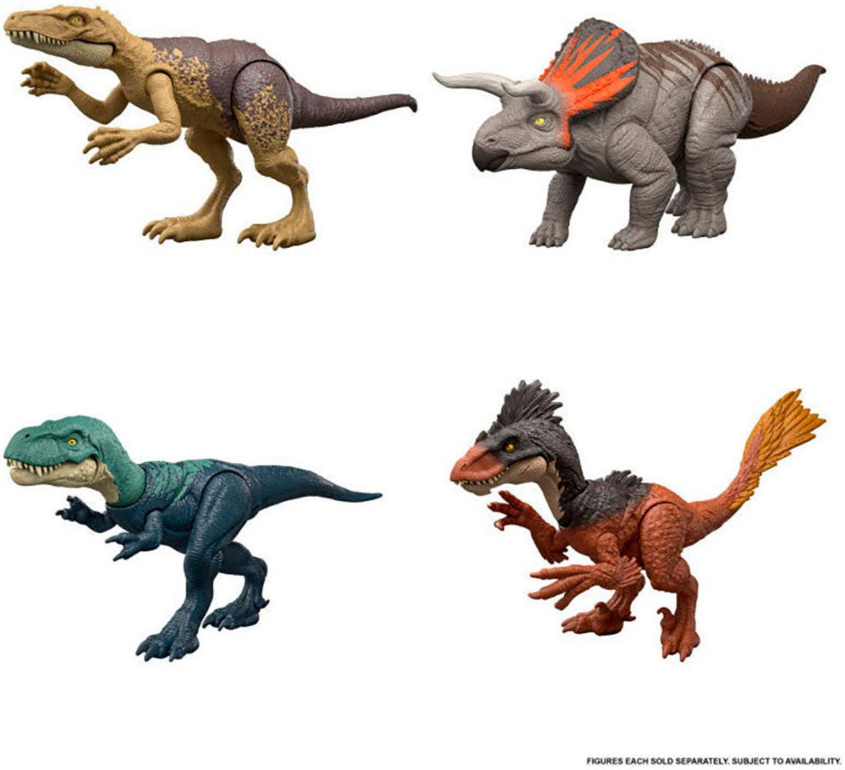 Jurassic World Attack Dino - Die Wiedergeburt Spielfigur