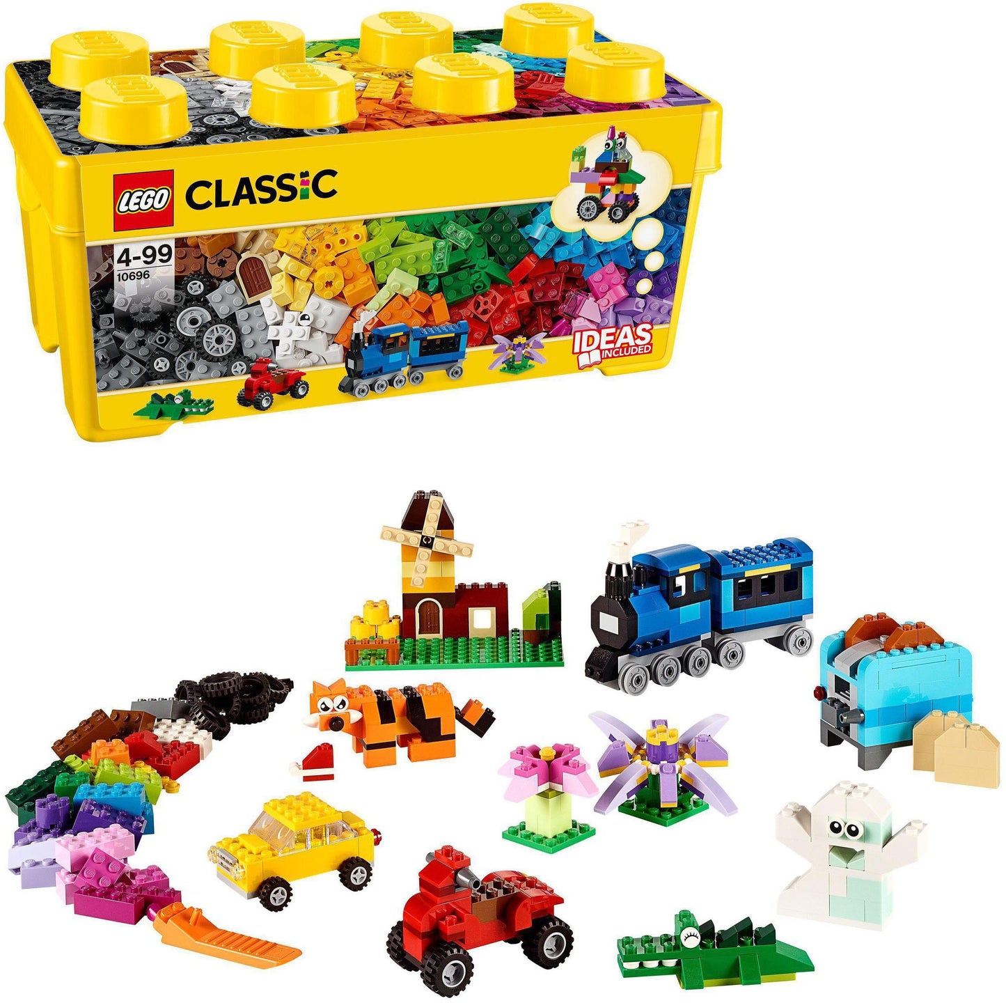 LEGO Classic Bausteine Box mittelgroß - 484 Teile