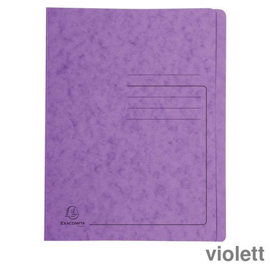 ExaClair Premium Schnellhefter Colorspan - Violett DIN A4 für perfekte Organisation