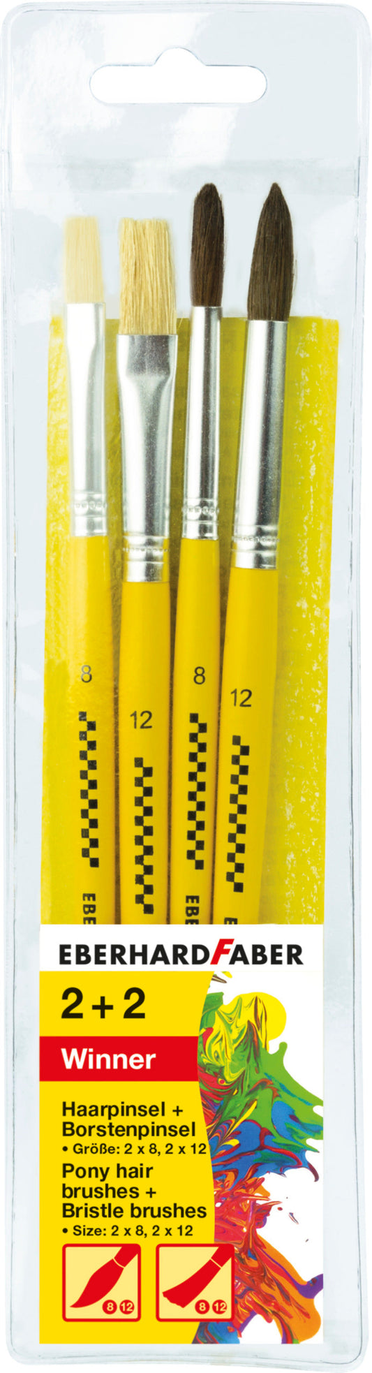 Faber-Castell Pinsel-Set FSC 4-teilig