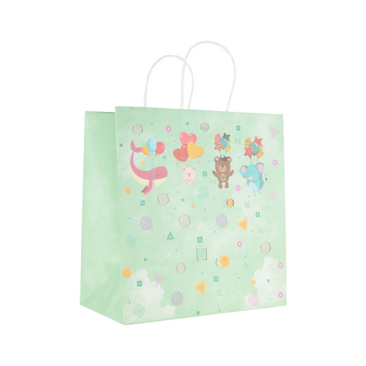 Idena Geschenktasche Kinder bunt 28x15x28cm
