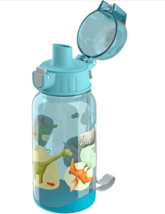 HABA Trinkflasche 400ml Dinos - Auslaufsicher & Spülmaschinenfest