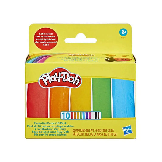 HASBRO Play-Doh Essential Colors Nachfüllstäbchen - 10 Stück