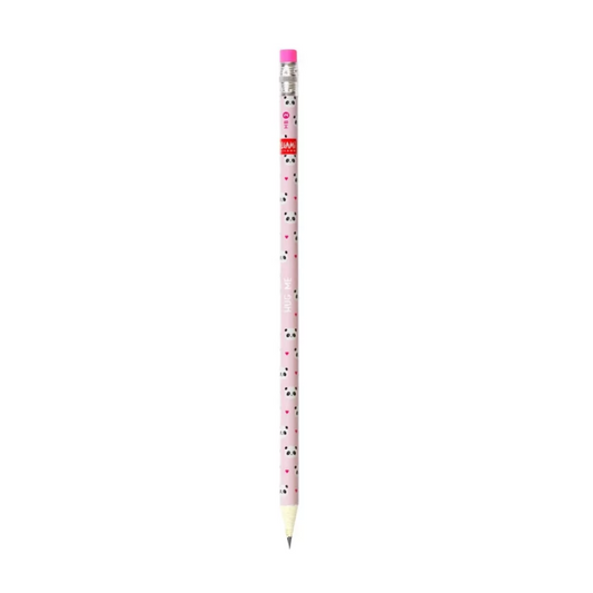 Legami Bleistift Recyclingpapier Panda HB mit Radierer