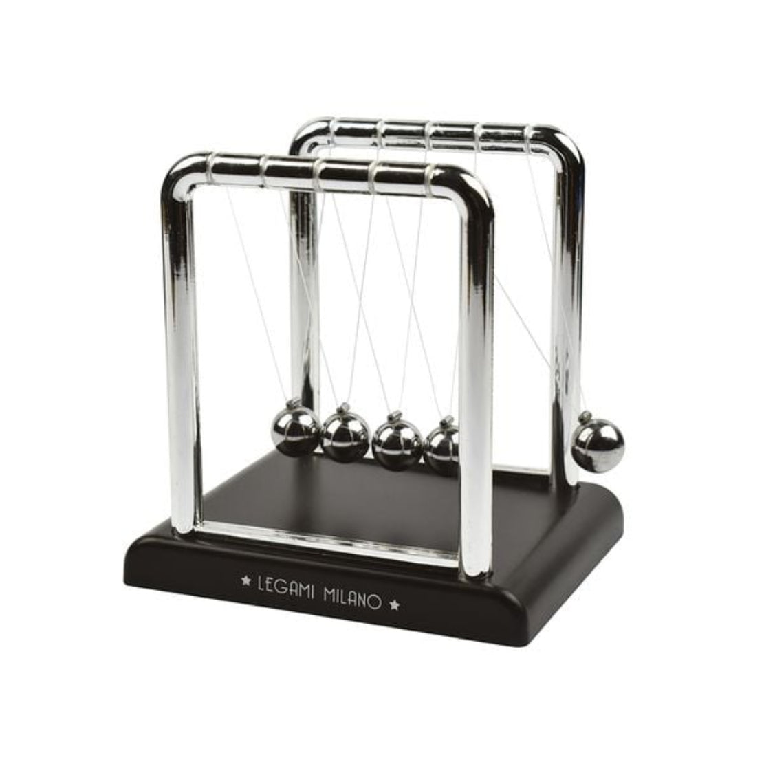 Legami Newtonpendel Newton’s Cradle – 9 x 9 cm