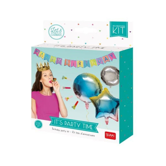 LEGAMI Geburtstagsparty-Set – It’s Party Time