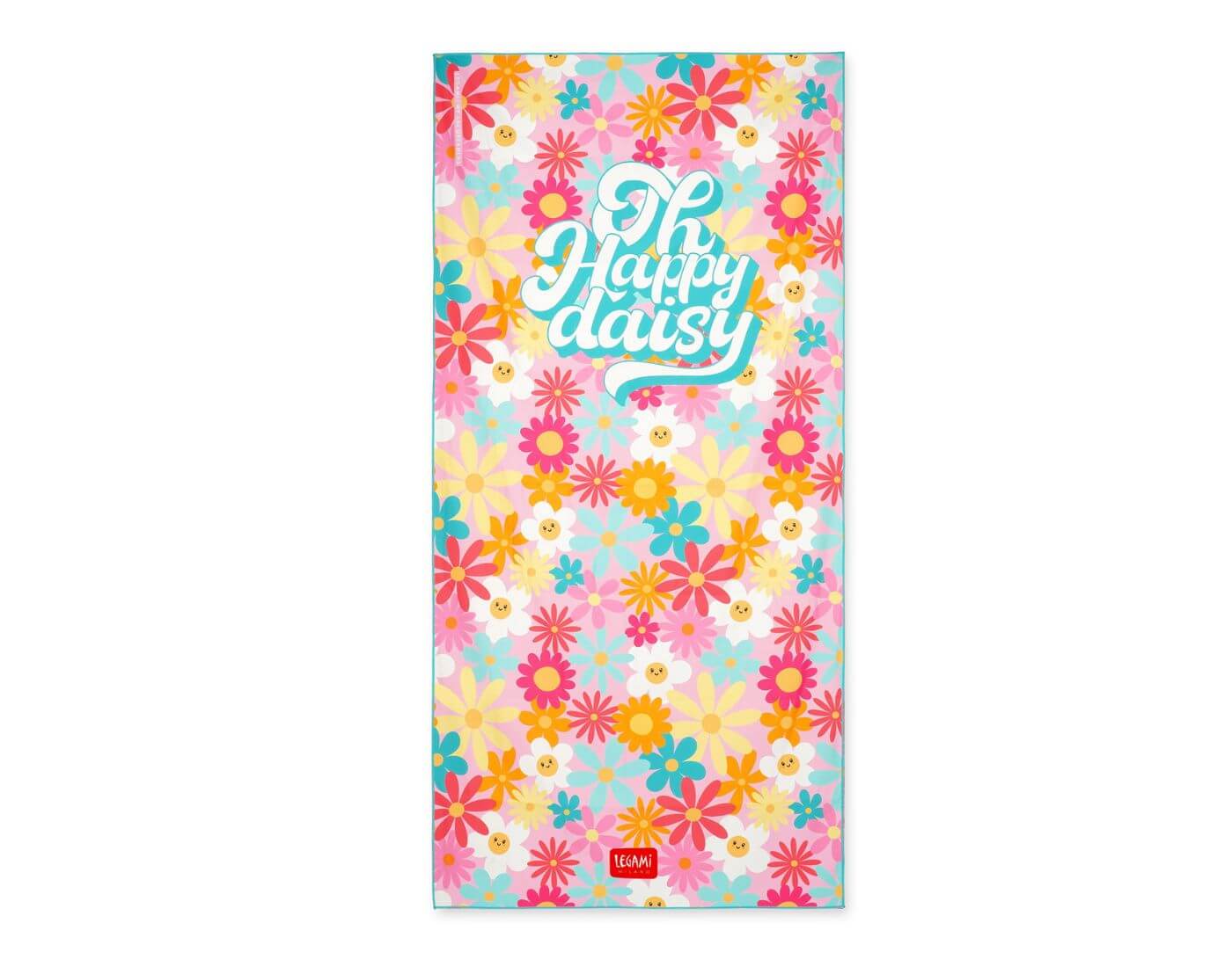 Legami Mikrofaser-Strandtuch Daisy 85x180 cm
