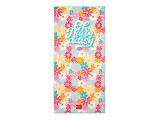 Legami Mikrofaser-Strandtuch Daisy 85x180 cm