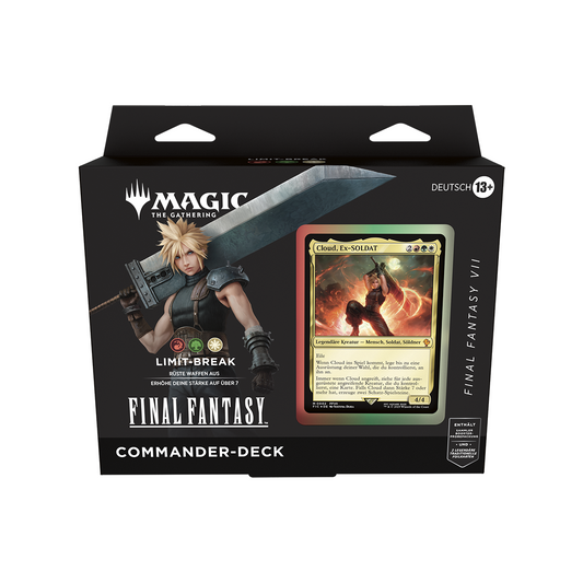 MTG Final Fantasy VII: Limit-Break Commander Deck (deutsch)