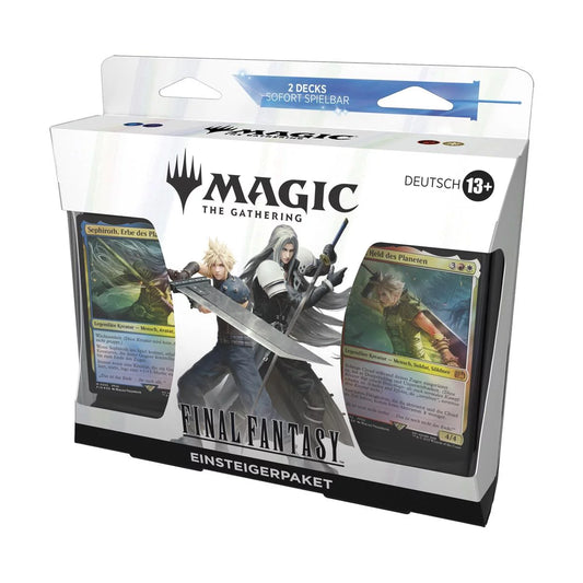Magic the Gathering - Final Fantasy - Einsteigerpaket - 2 Anfänger Decks - 120 Deutsche Karten