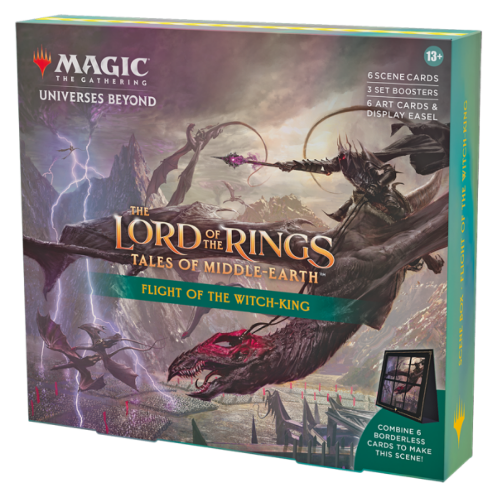 Magic the Gathering - The Lord of the Rings: Tales of Middle-earth ~ Scene Box mit Flight of the Witch-King (englisch)