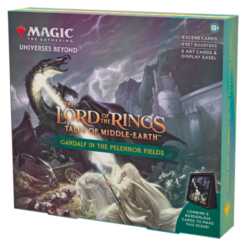Magic the Gathering - The Lord of the Rings: Tales of Middle-earth ~ Scene Box mit Gandalf in the Pelennor Fields (englisch)