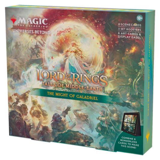 Magic the Gathering - The Lord of the Rings: Tales of Middle-earth ~ Scene Box mit The Might of Galadriel (englisch)