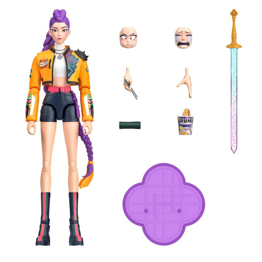 MATTEL KPop Demon Hunters Rumi Actionfigur 15 cm, 21 Gelenke