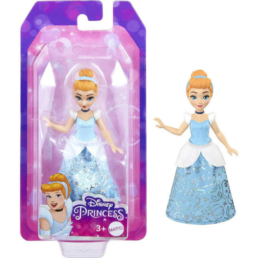 Disney Prinzessin Cinderella Puppe - Glitzerkleid & beweglich