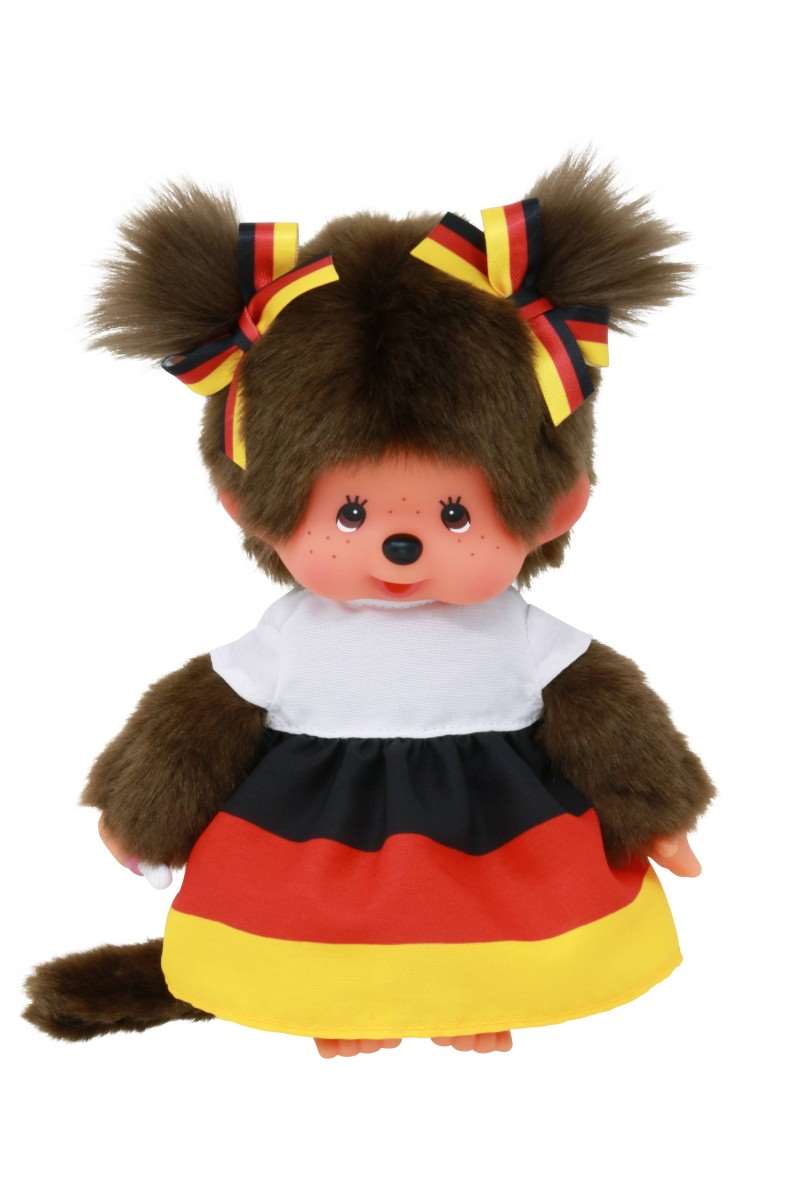 Monchhichi German Dress Girl Mädchen Deutschland