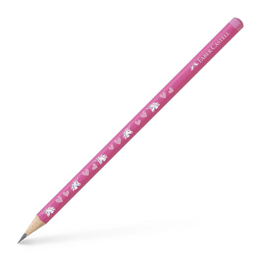 Faber-Castell Einhorn Bleistift HB Pink ergonomisch