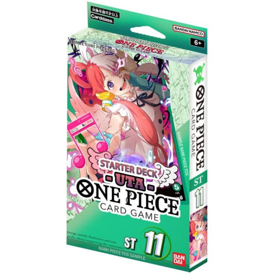 One Piece Card Game - STARTER DECK - Uta ST-11 (englisch) - Werde zum Piratenkapitän mit Uta
