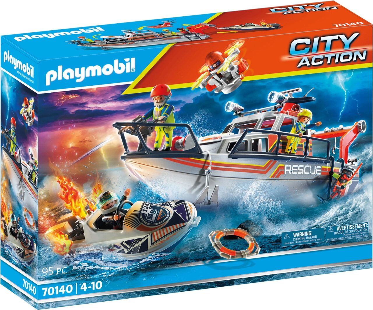 PLAYMOBIL Seenot-Rettungskreuzer 70140