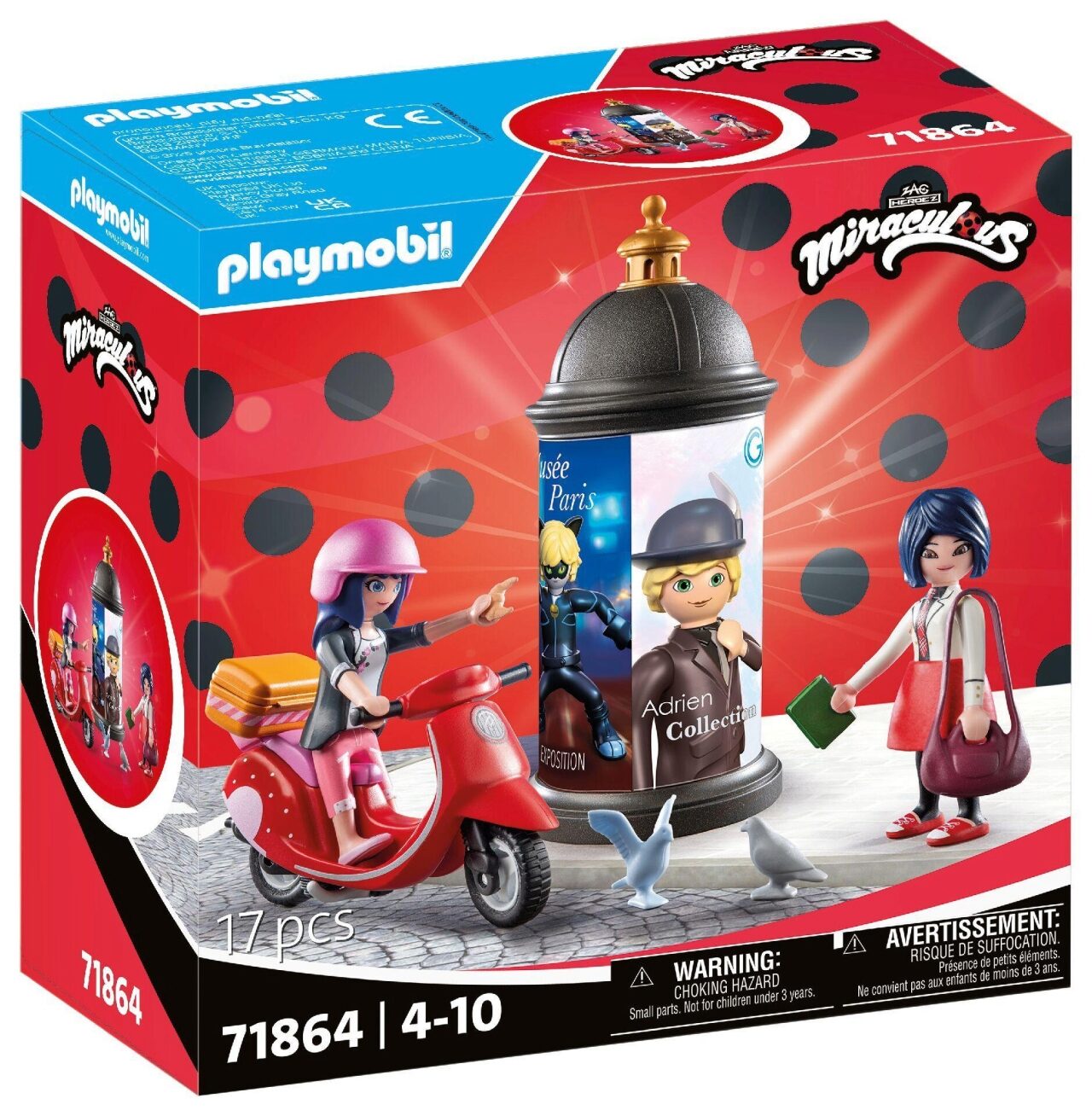 PLAYMOBIL® 71864 Miraculous: Rollerfahrt durch Paris