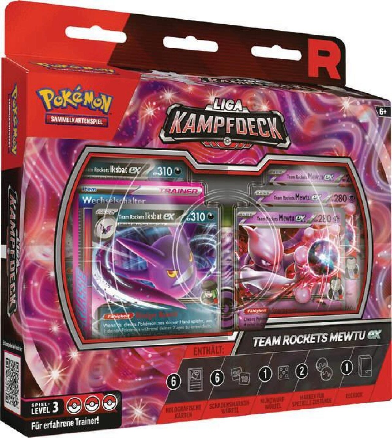Pokémon Liga-Kampfdeck Team Rockets Mewtu-ex