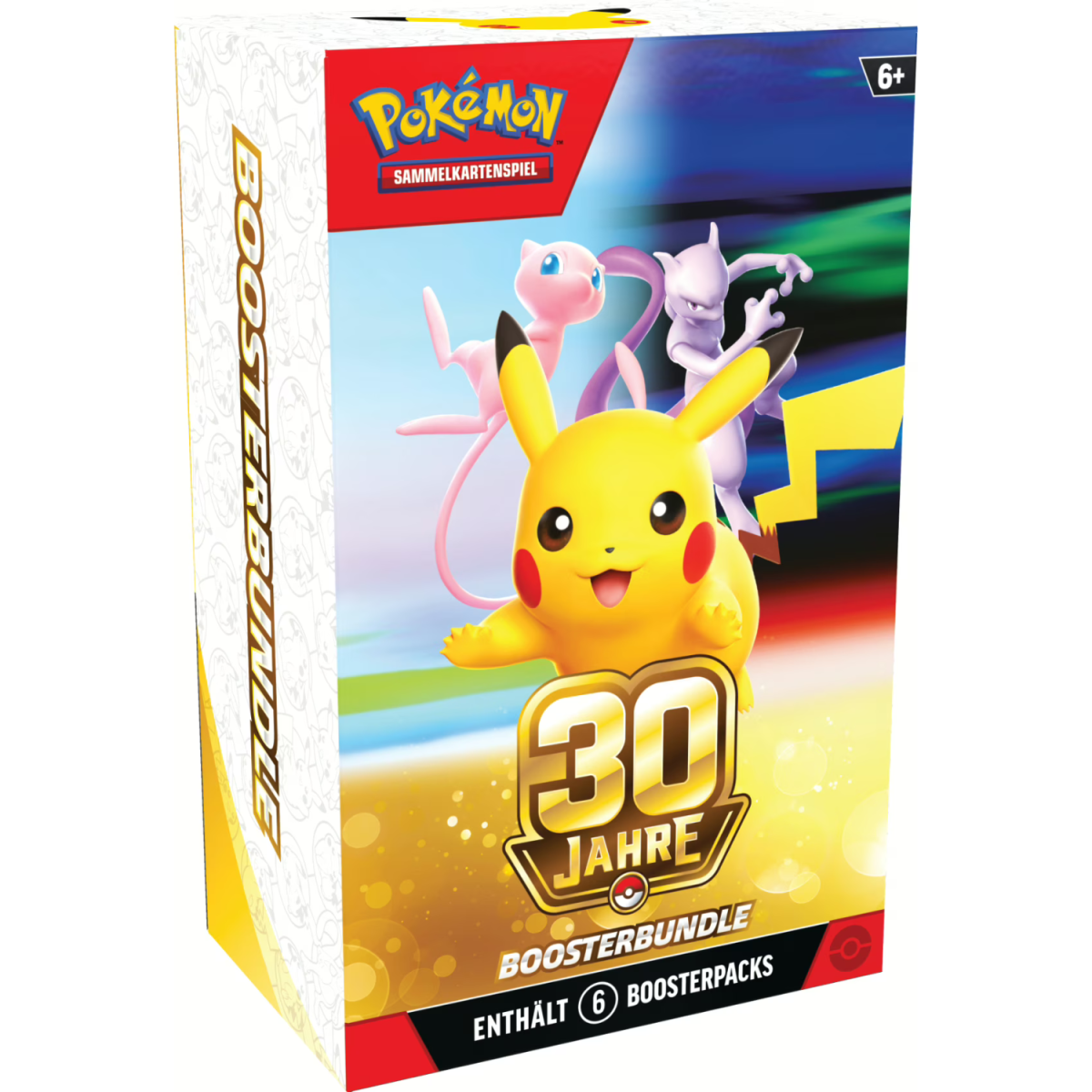 Pokémon 30 Jahre Booster-Bundle deutsch – 6 Boosterpacks
