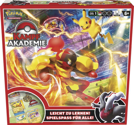 Pokémon Kampfakademie Strategiespiel - Komplett-Set mit über 100 Teilen