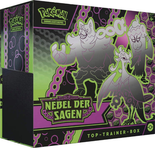 Pokémon Top-Trainer-Box KP06.5 Nebel der Sagen – 9 Booster