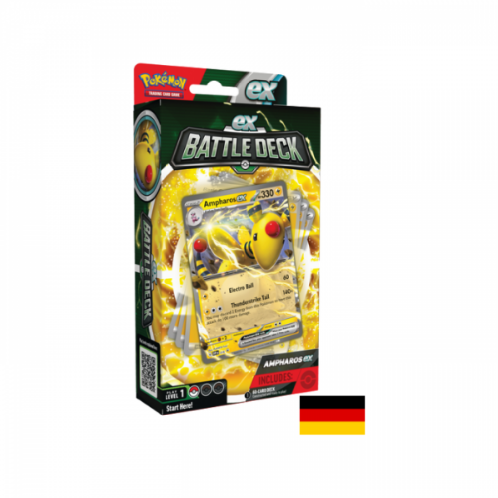Pokemon ex Kampf Deck - Ampharos ex - Deutsches Sammelkartenspiel