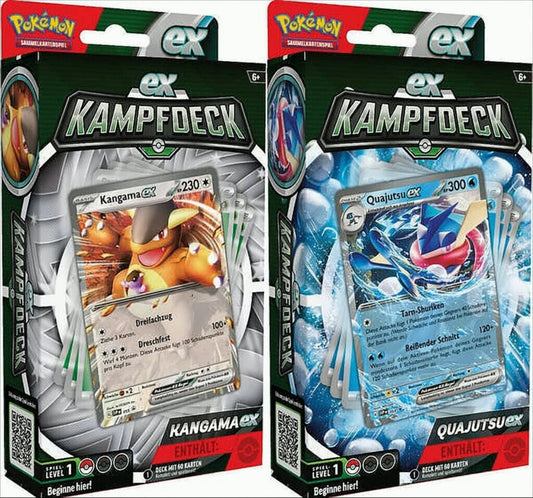 Pokémon Kampfdeck Quajutsu & Kangama - Battle Deck