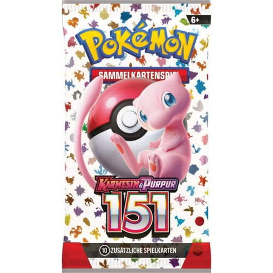 Pokémon Karmesin & Purpur 151 Booster Packung (deutsch)