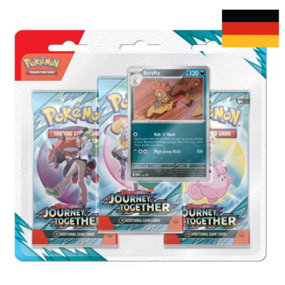 Karmesin & Purpur Reisegefährten 3-Pack Blister - Yanmega (deutsch)