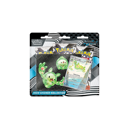 Pokemon Karmesin & Purpur Schwarze Blitze Tech-Sticker-Kollektion - Zytomega (deutsch)