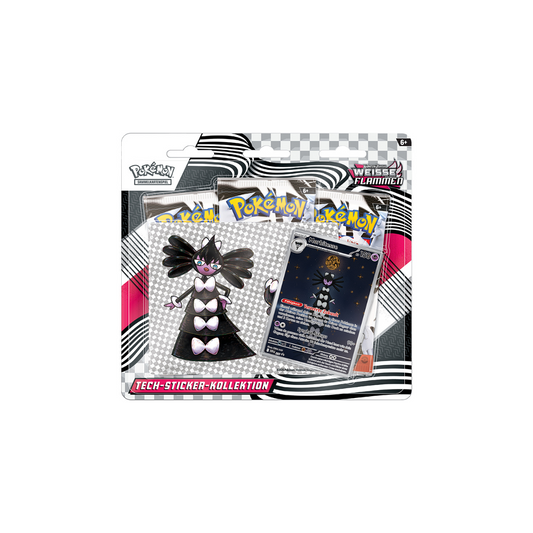 Pokémon Karmesin & Purpur Weiße Flammen Tech-Sticker-Kollektion - Morbitesse (deutsch)