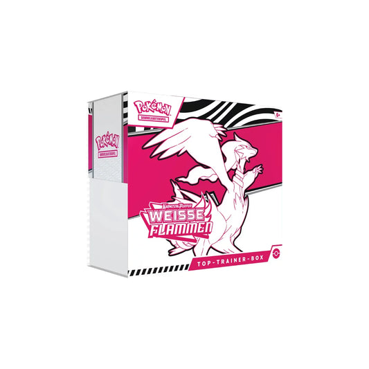 Pokémon Sammelkarten Karmesin & Purpur 10.5 Top-Trainer-Box Weisse Flammen Reshiram