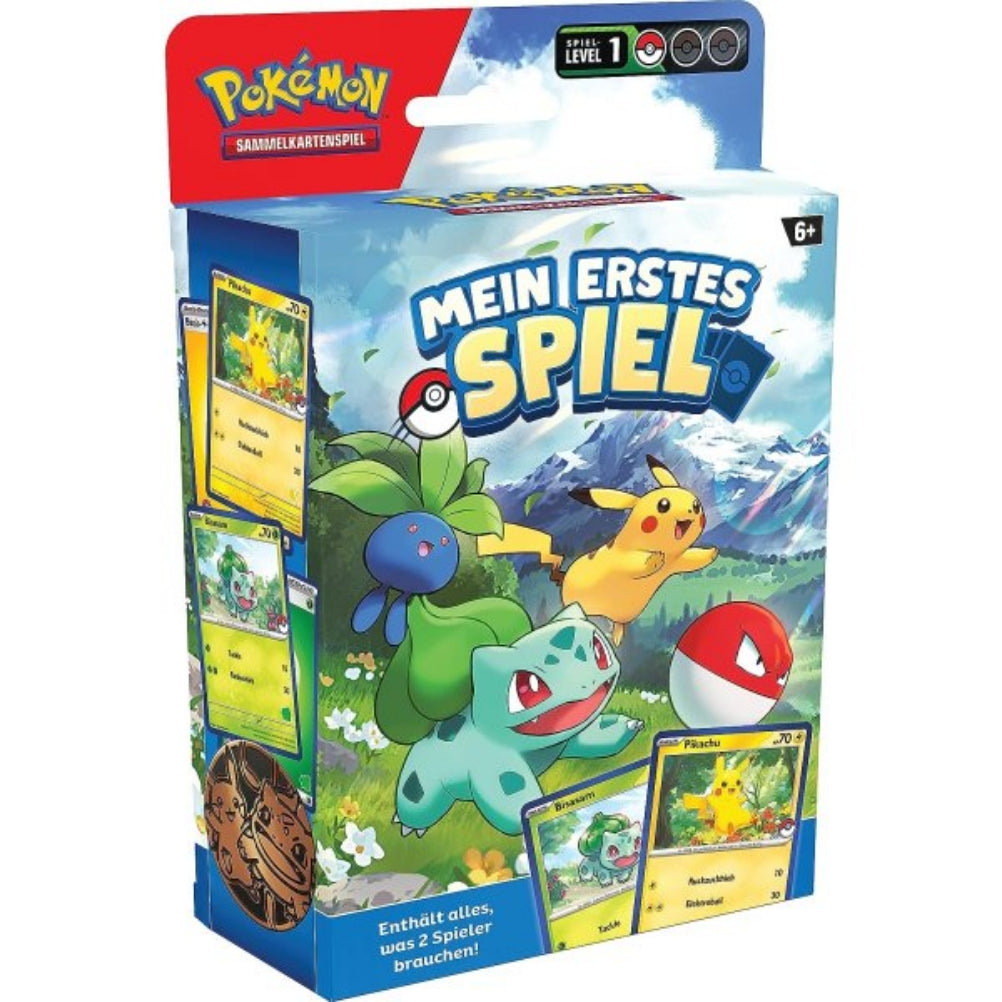 Pokemon - 2 Decks mit Pikachu & Bisasam - Mein erstes Deutsches Sammelkartenspiel