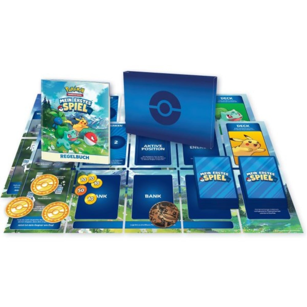 Pokemon - 2 Decks mit Pikachu & Bisasam - Mein erstes Deutsches Sammelkartenspiel