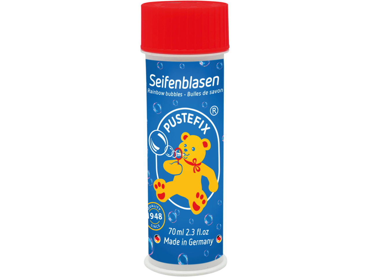 PUSTEFIX Original Seifenblasen 70 ml – Klassiker