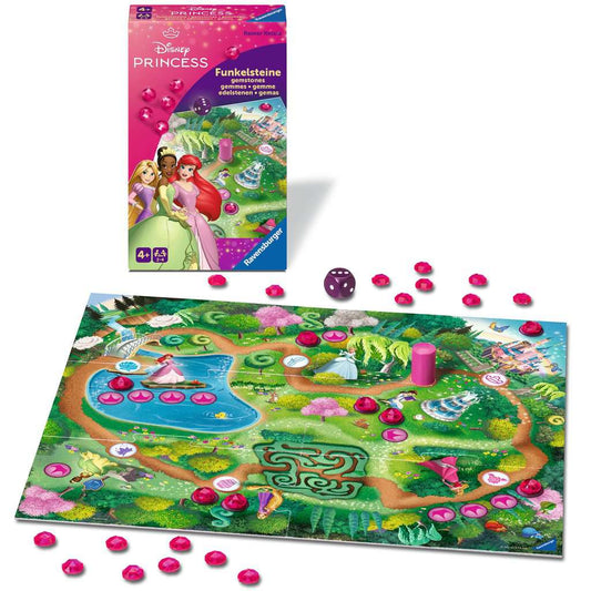 Ravensburger 24708 Disney Princess Funkelsteine Mitbringspiel