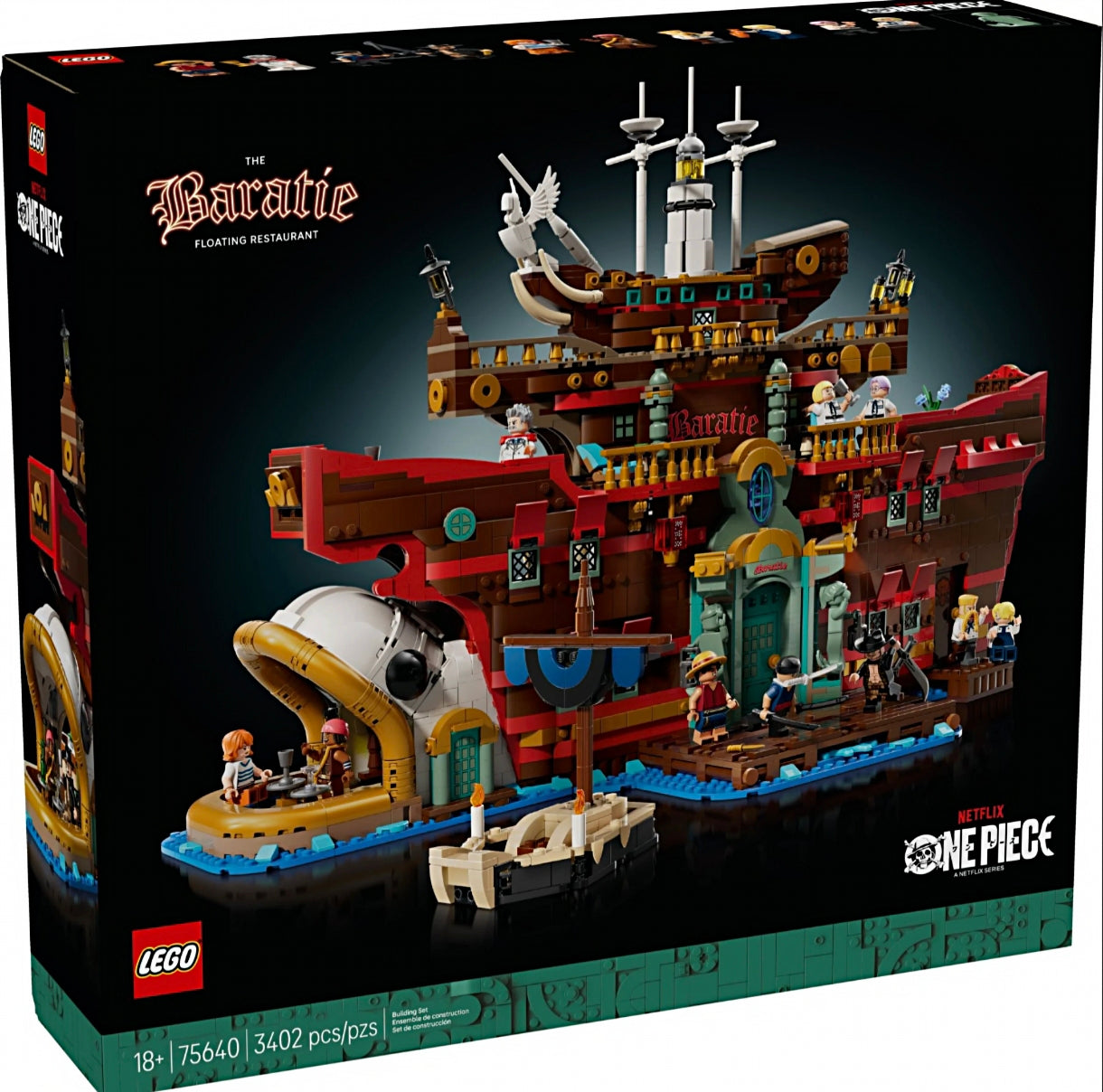 LEGO One Piece Baratié, das Schwimmende Restaurant