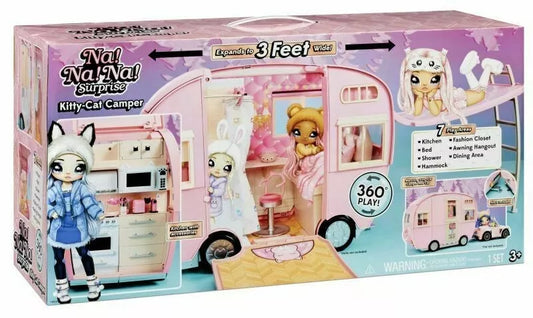 MGA Na!Na!Na! Spielset - Puppen mit Wohnwagen