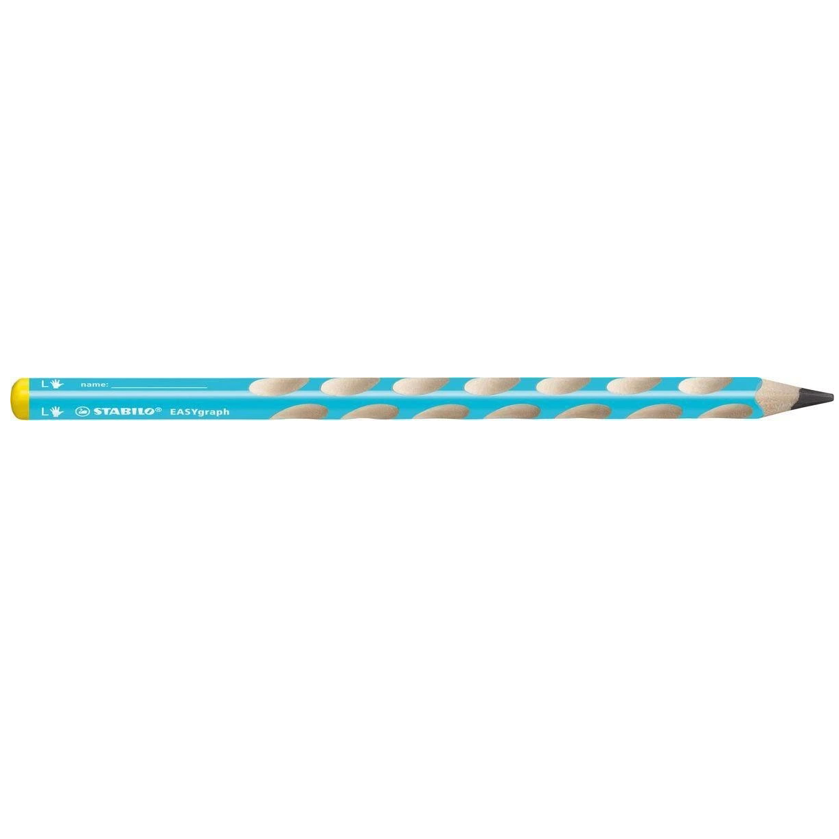 STABILO EASYgraph Bleistift HB Blau – Einzelstift Linkshänder
