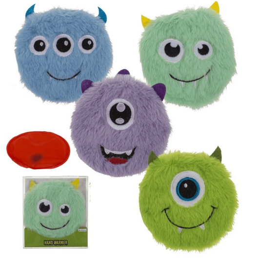 Taschenwärmer Monster Plüsch wiederverwendbar Handwärmer Kinder