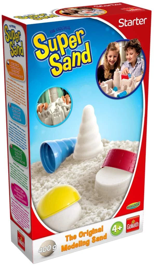 Super Sand Starter Set 400g - Magischer Spielsand für kreative Kinder