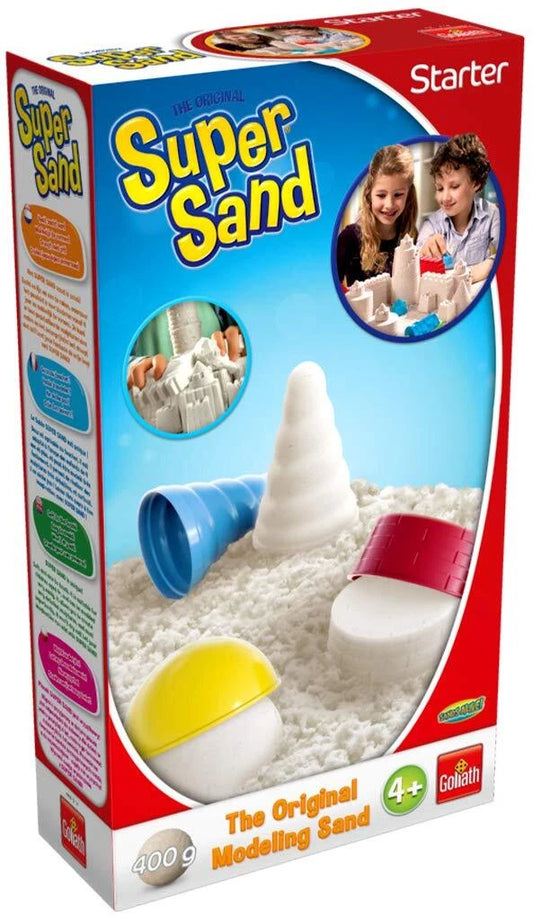 Super Sand Starter Set 400g - Magischer Spielsand für kreative Kinder