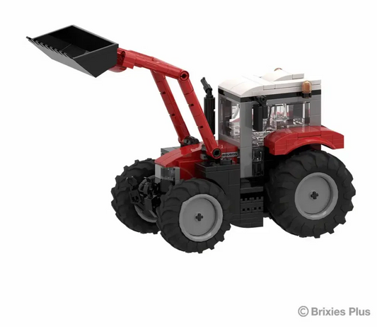 Brixies Plus Massey Ferguson 5S Traktor mit Frontlader