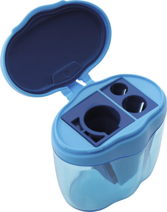 EBERHARD FABER Dreifach-Spitzdose COLORI blau
