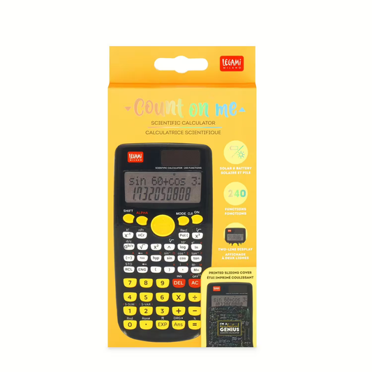 Legami Count on Me Taschenrechner Genius, 240 Fkt.