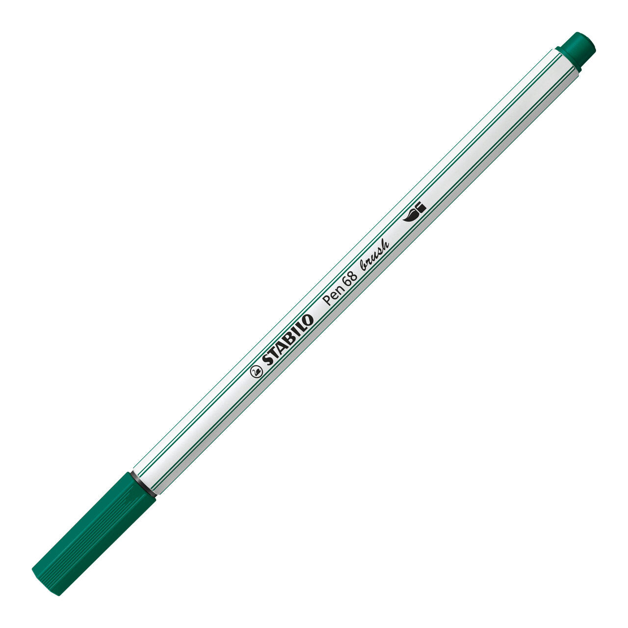 STABILO Pen 68 brush – Einzelstift Blaugrün