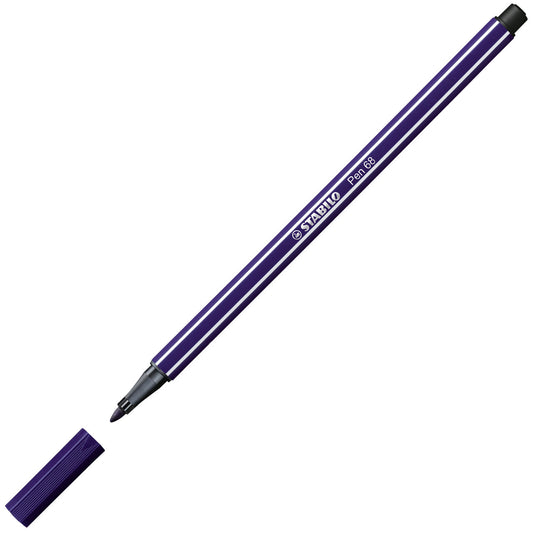 STABILO Pen 68 Filzstift preußischblau – 1 mm